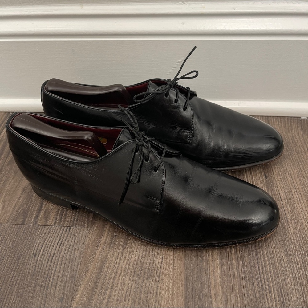 Florsheim Royal Imperial Black Leather Oxford Dress Shoes Men’s USA Made